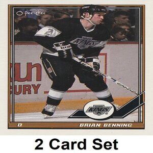 Brian Benning Hockey Card Collection